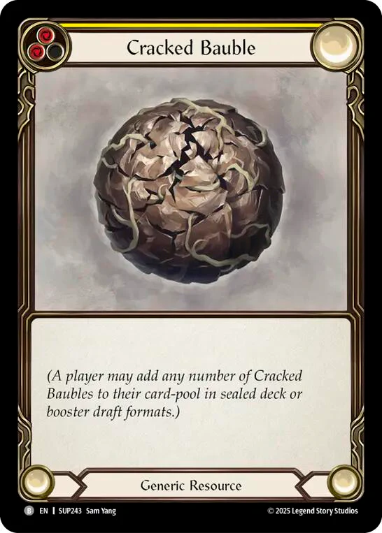 Cracked Bauble [SUP243] (Super Slam)