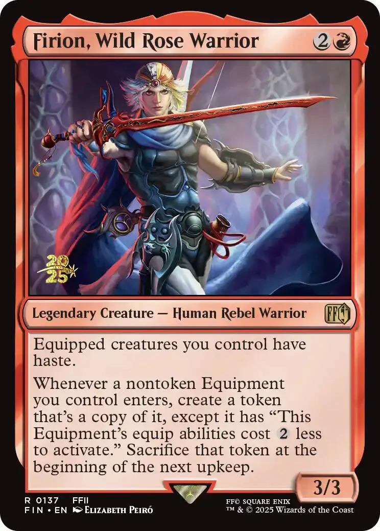 Firion, Wild Rose Warrior [FINAL FANTASY Prerelease Promo]