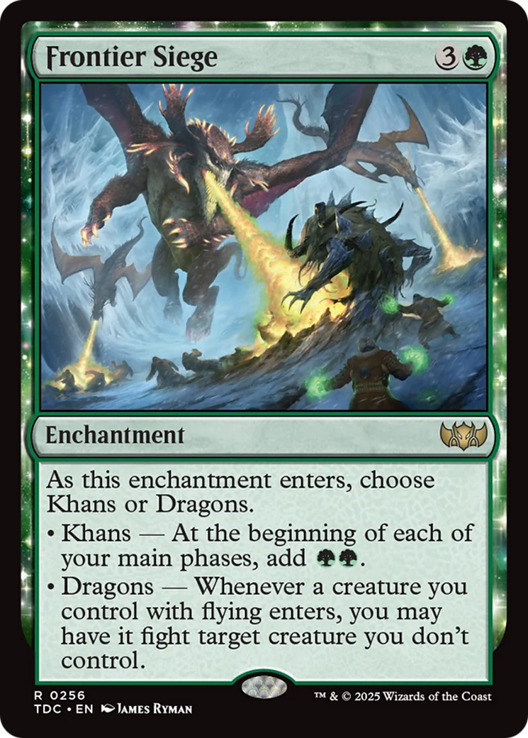Frontier Siege [Tarkir: Dragonstorm Commander]