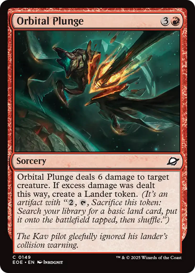 Orbital Plunge [Edge of Eternities]