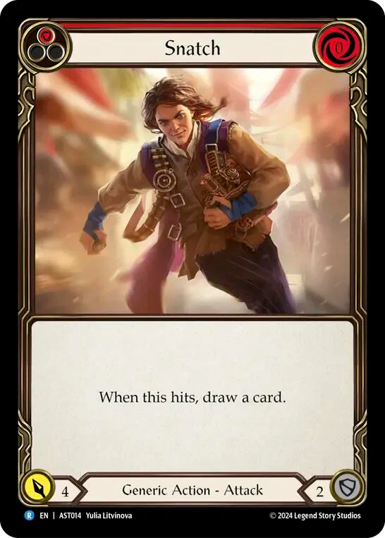 Snatch (Red) [AST014] (Armory Deck: Aurora)