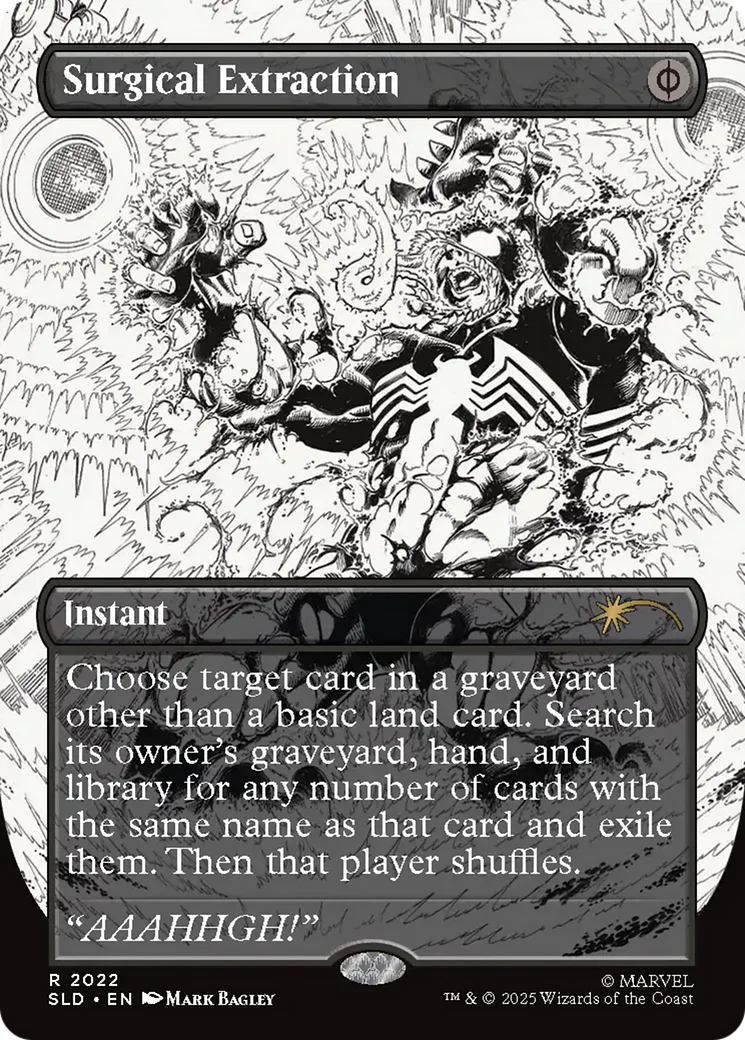 Surgical Extraction (2022) (Rainbow Foil) [Secret Lair Drop Series]