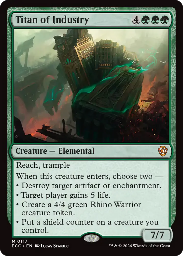 Titan of Industry [Lorwyn Eclipsed Commander]