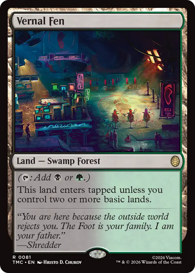 Vernal Fen [Teenage Mutant Ninja Turtles Commander]