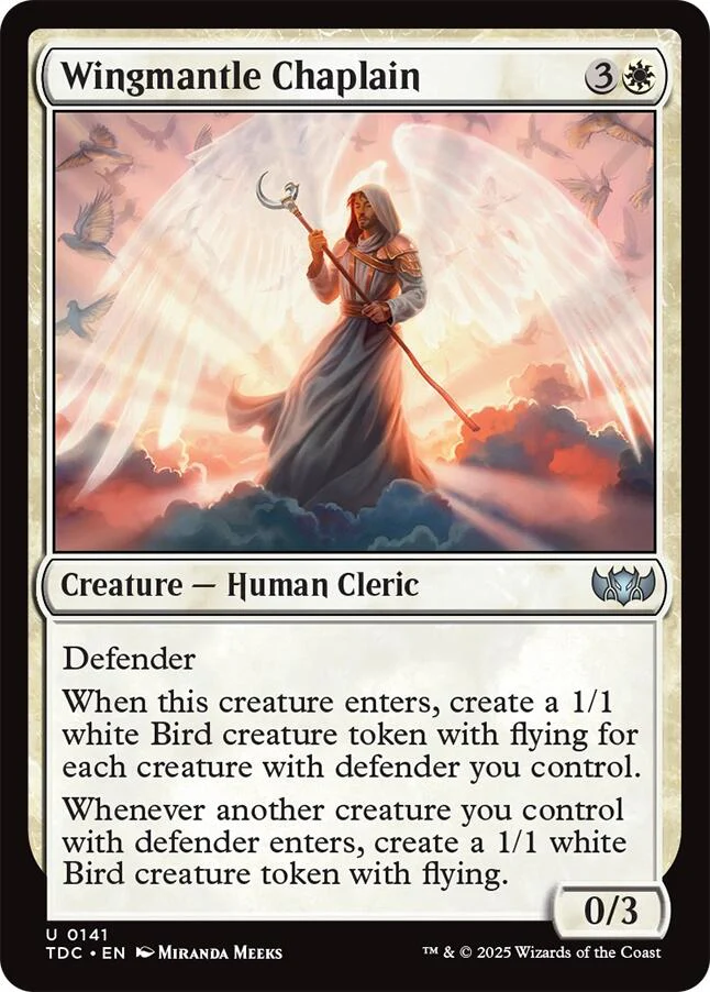 Wingmantle Chaplain [Tarkir: Dragonstorm Commander]